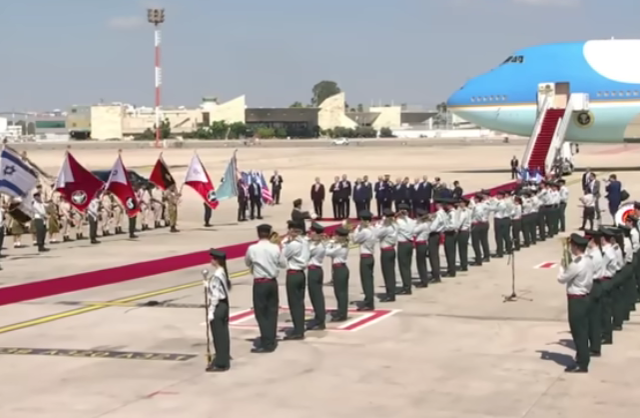 President Biden Arrival Ceremony at Ben Gurionمصريه تخون زوجها فلم اباحي 2024  International Airport – Full Video