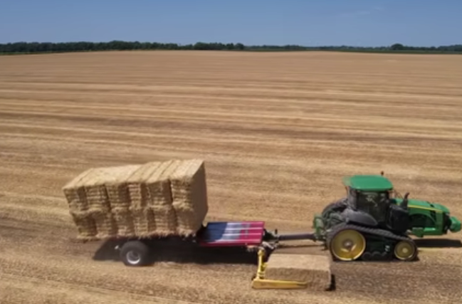 بنت فضائح خليجيه تتمتع مع ولد 2024 Wheat Harvest at Crossroad Farms in Indiana