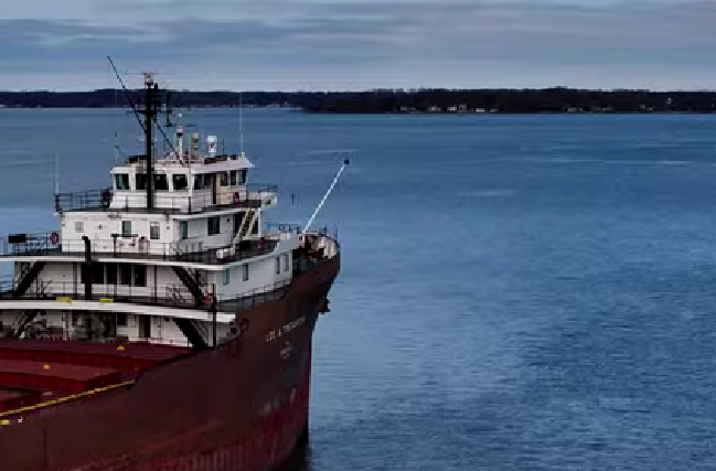 Loading a Coal Train onto a Cargo Ship inبنت فضائح خليجيه تتمتع مع ولد 2024  Sandusky