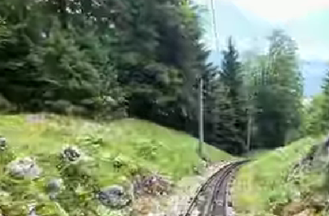 Cab Ride PILATUS the steepest cogwheelرقص منزلي ساخن 2024  railway in the world (Switzerland) Train driver’s view in 4K