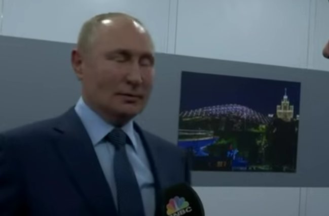 Full Interview: President Vladimir Putin -A woman asks a boy to have sex in 2024  Russian Energy Week | CNBC International