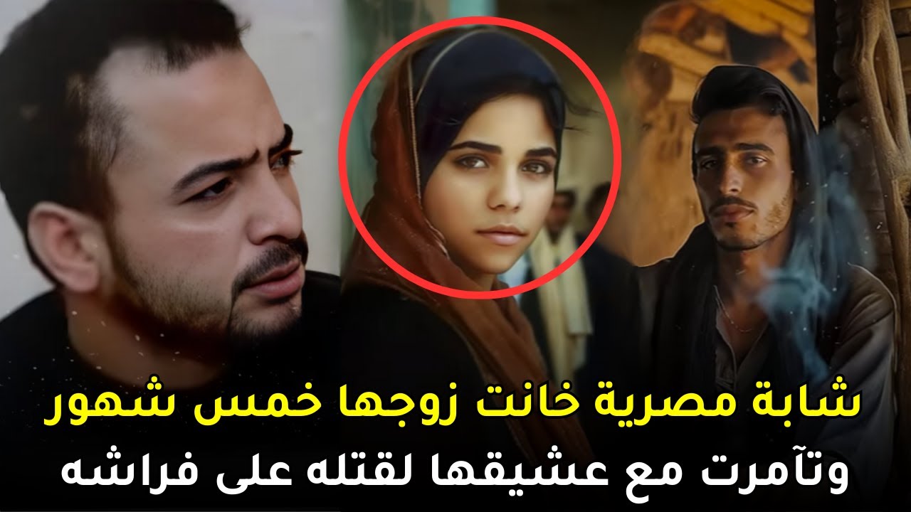 شابة مصرية لم تحتمل فكرة زواجها من رجل غير عشيقها فظلت تخون زوجها معه حتى حصلت الكارثة