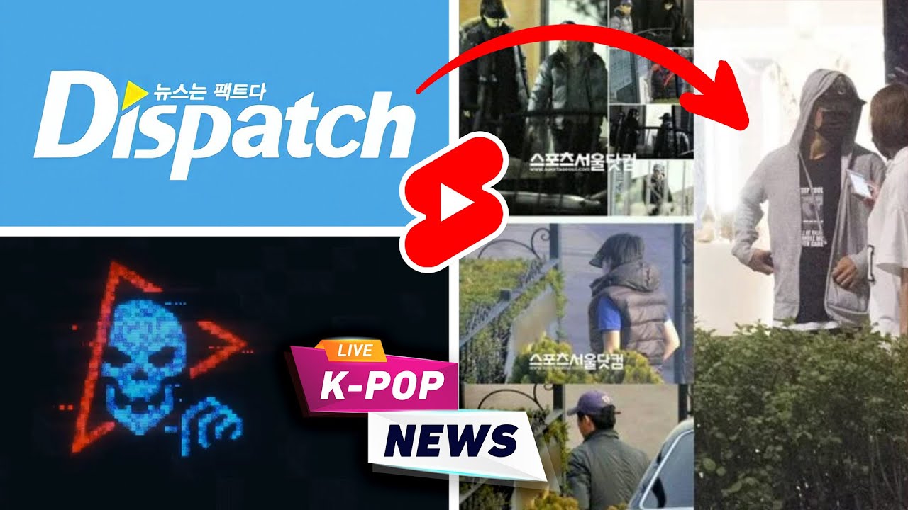 حفل ديسباتش تهديد لكشف فضائح المشاهير😱Dispatch DFESTA concert #shorts