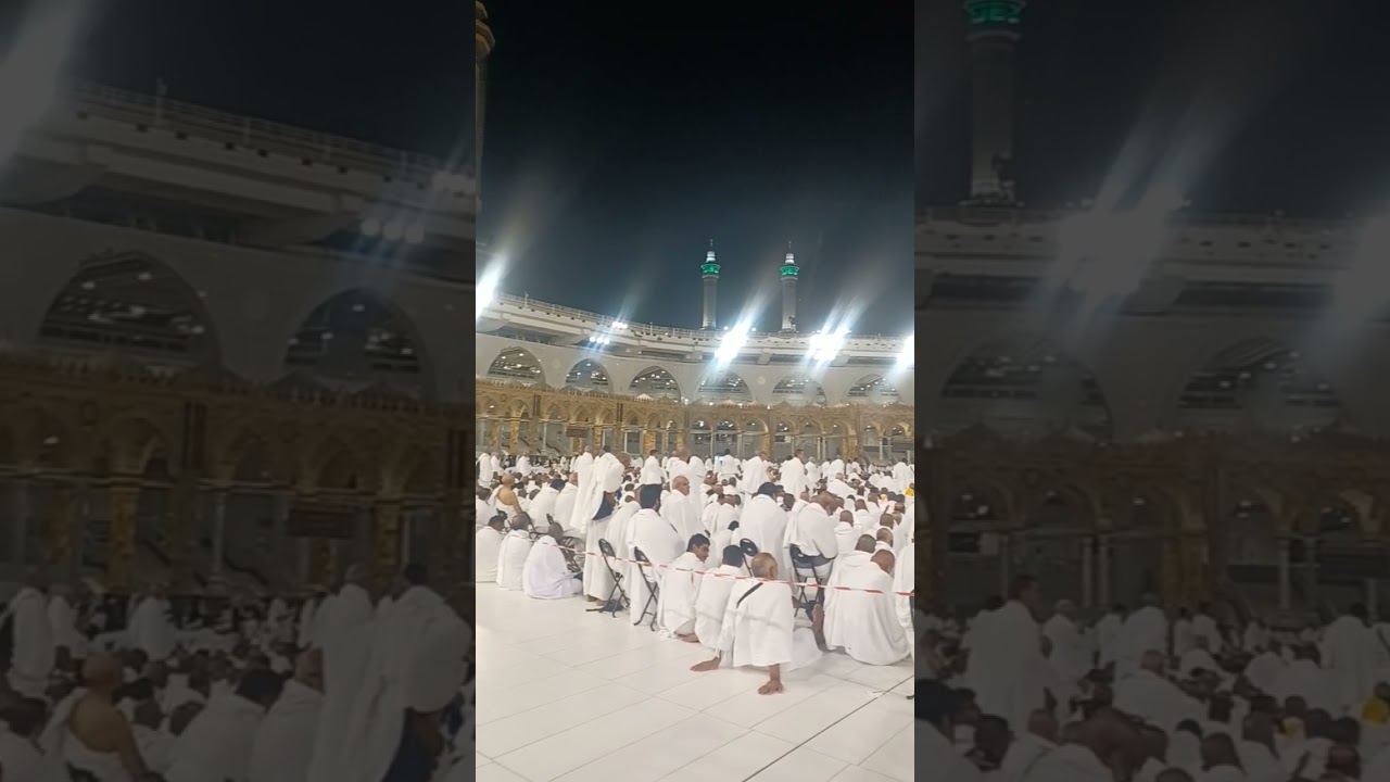 ماشاءالله الحرم المكي الشريف المطاف منظر جميلة قبل صلاة الفجر #المباشر # 🌹❤️🕋🤲#