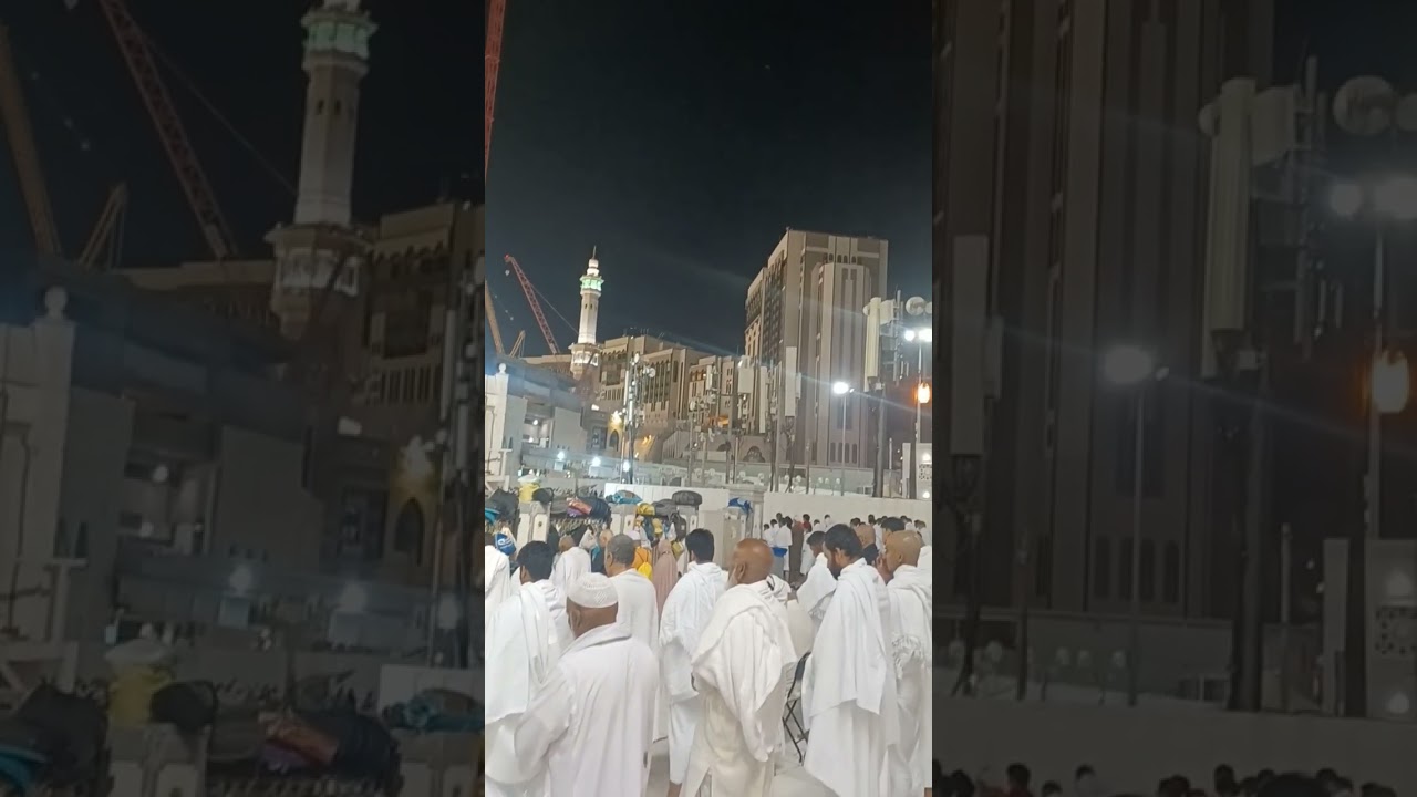 ماشاءالله الحرم المكي الشريف منظر جميلة صلاة الفجر #المباشر #🌹❤️🕋🤲#