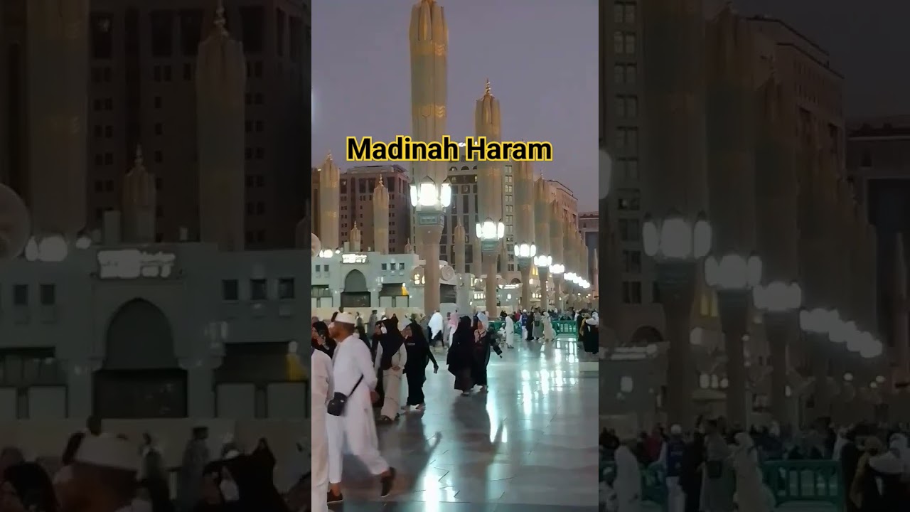 Madinah Haram Beautiful Morning After Ramadan Suhoor Fajr Prayer |Masjid An-Nabawi|#shorts