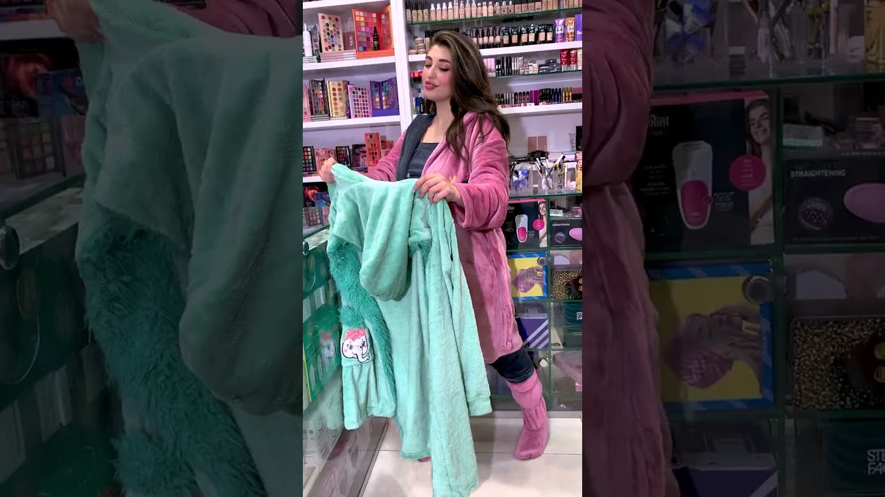 بيجامة 4 قطع تحفة من سنتر نور #homewear  #nourlivestore #فاشون #بلوجر #كولكشن #بيجامة  #influencer