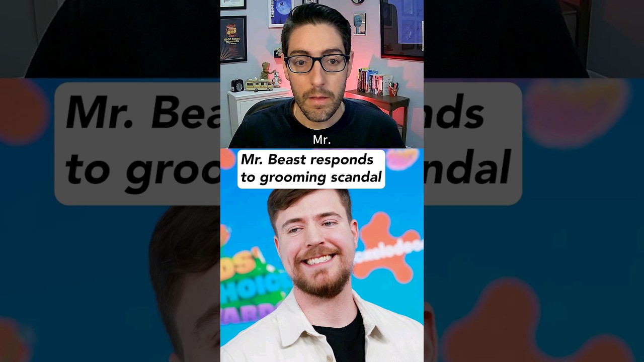 Mr. Beast reacts to grooming scandal