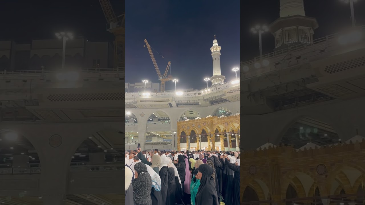 #TRAVELIERO In LIVE FAJR PRAYER IN THE GRAND MOSQUE OF MECCA #EXPLORE