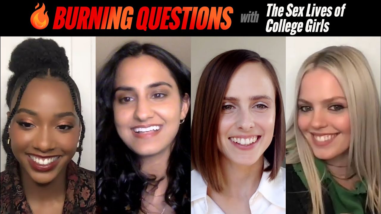 “The Sex Lives of College Girls” stars Answers Burning Questions