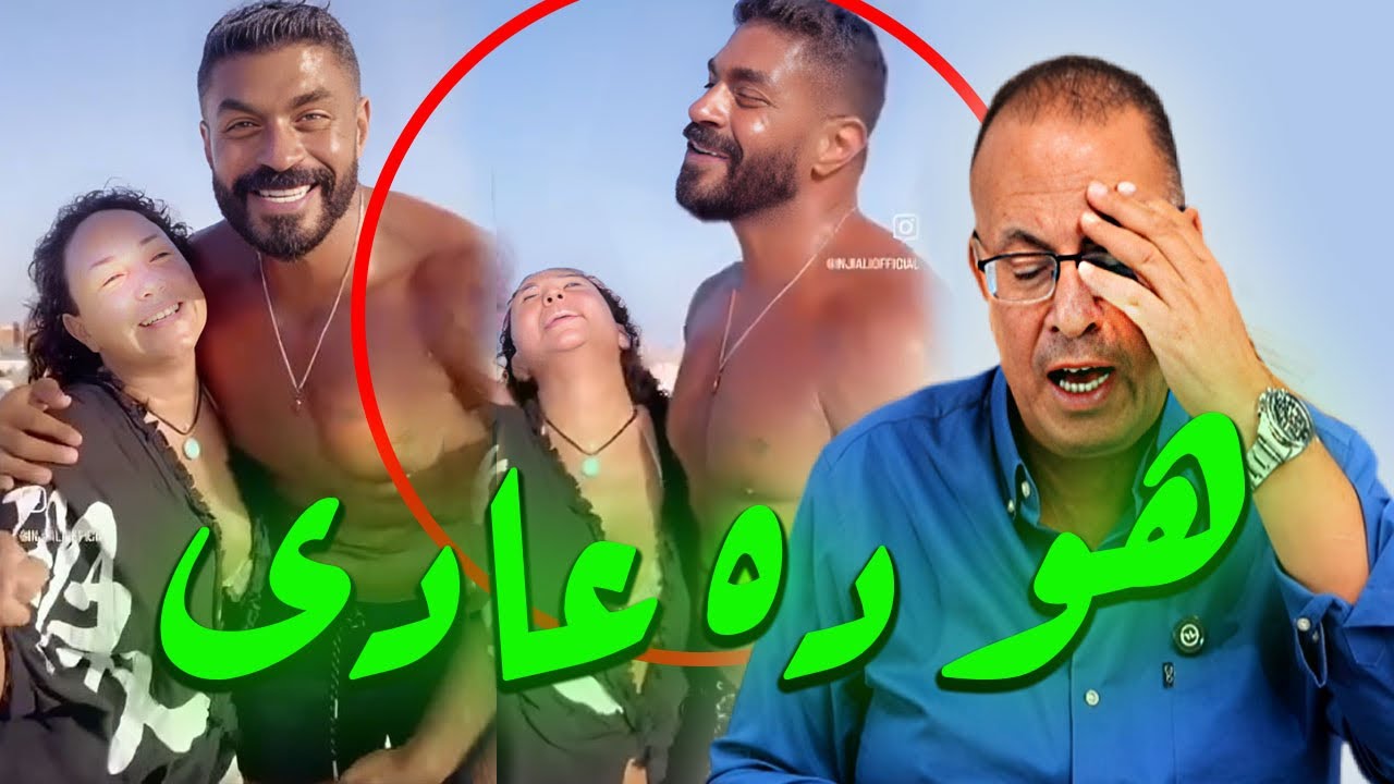 فيديو فـ ـضـيـ ـحة الفنان خالد سليم وأنجى على فى الساحل 😲