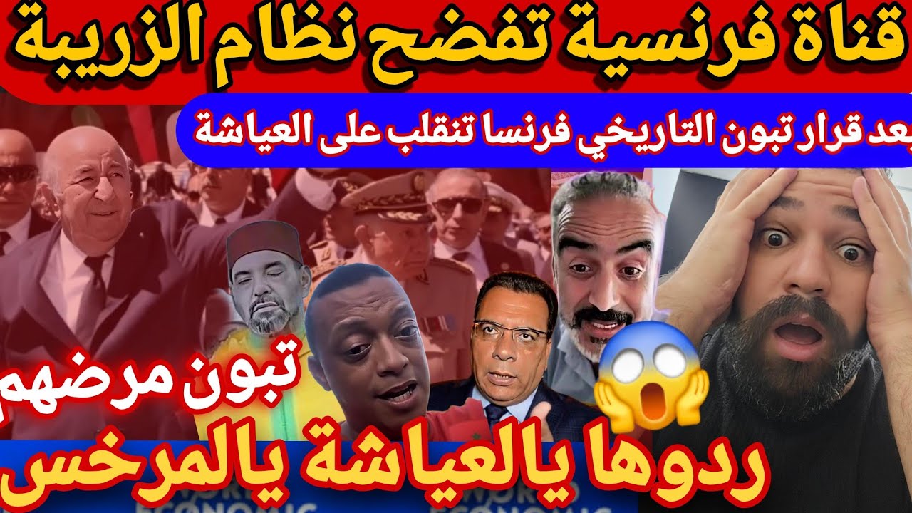 عاجل 📢 قناة فرنسية 24 تف جر فضيحة نظام الزريبة بعد عام كامل لن تصدق ماحدث تخلط ت في زريبة بو سبير