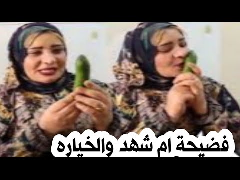 فضيحة ام شهد بتحط الخياره في البلاعه بتاعتها