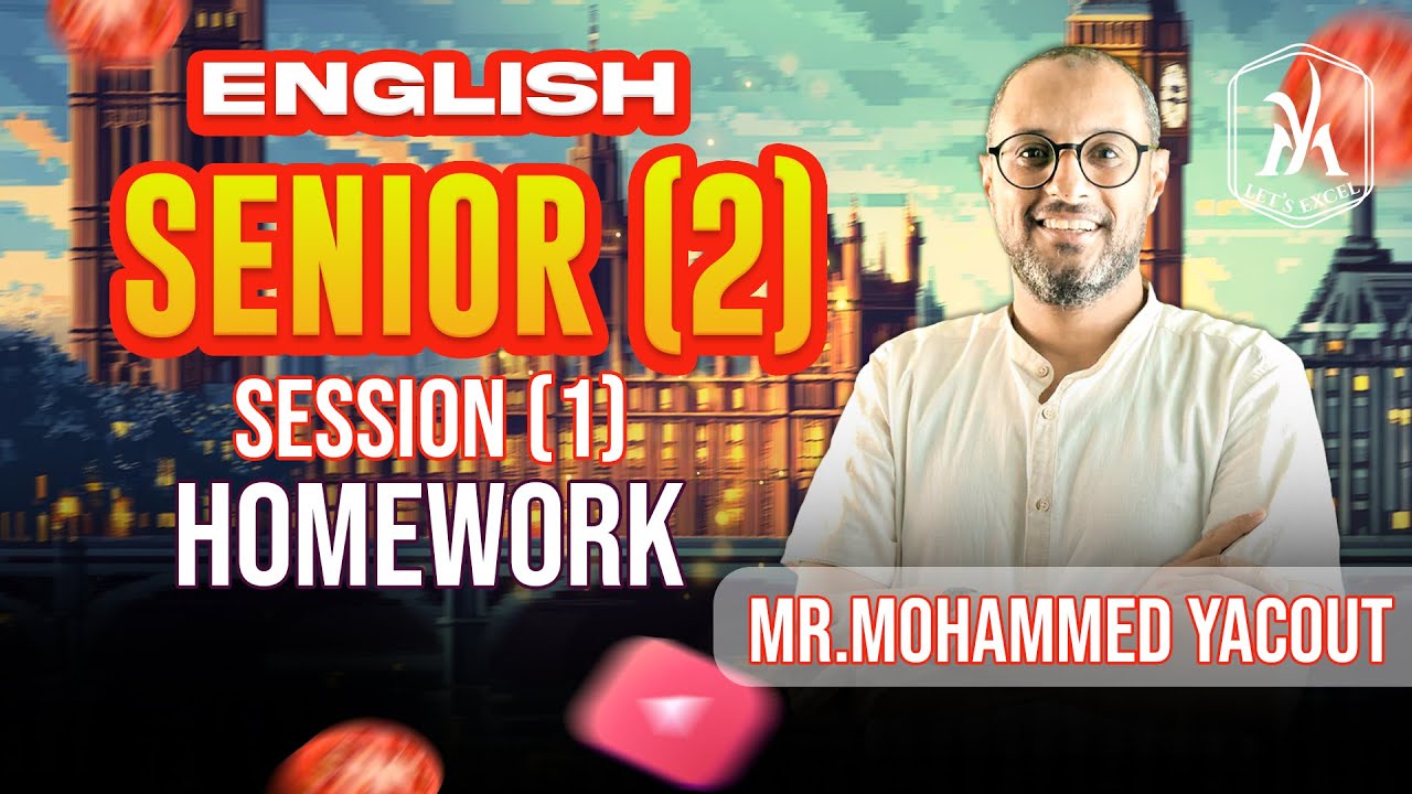 2nd Secondary Session 1 – Homework