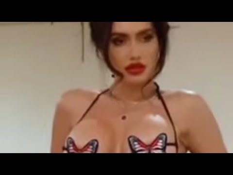 عاجل وحصري فضيحه  الفنانه سمى المصري فيديو ايشهار لملابس داخليه شبه عاريه 😱🔞🔞🔞