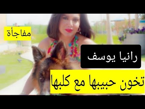 فضيحة  رانيا يوسف تخ،ون حبيبها مع كلبها الخاص وظهور  جسـ، ،ـد…….