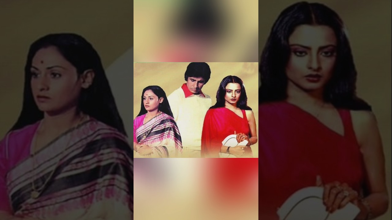 Amitabh & Rekha: Love, Scandal, and Dinner Drama 😲 #shorts #viralvideo #trending #bollywood #movie