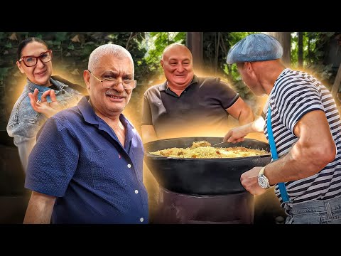 Самая Вкусная ЕДА Приготовленная не Улице. Плов из Баранины в Казане