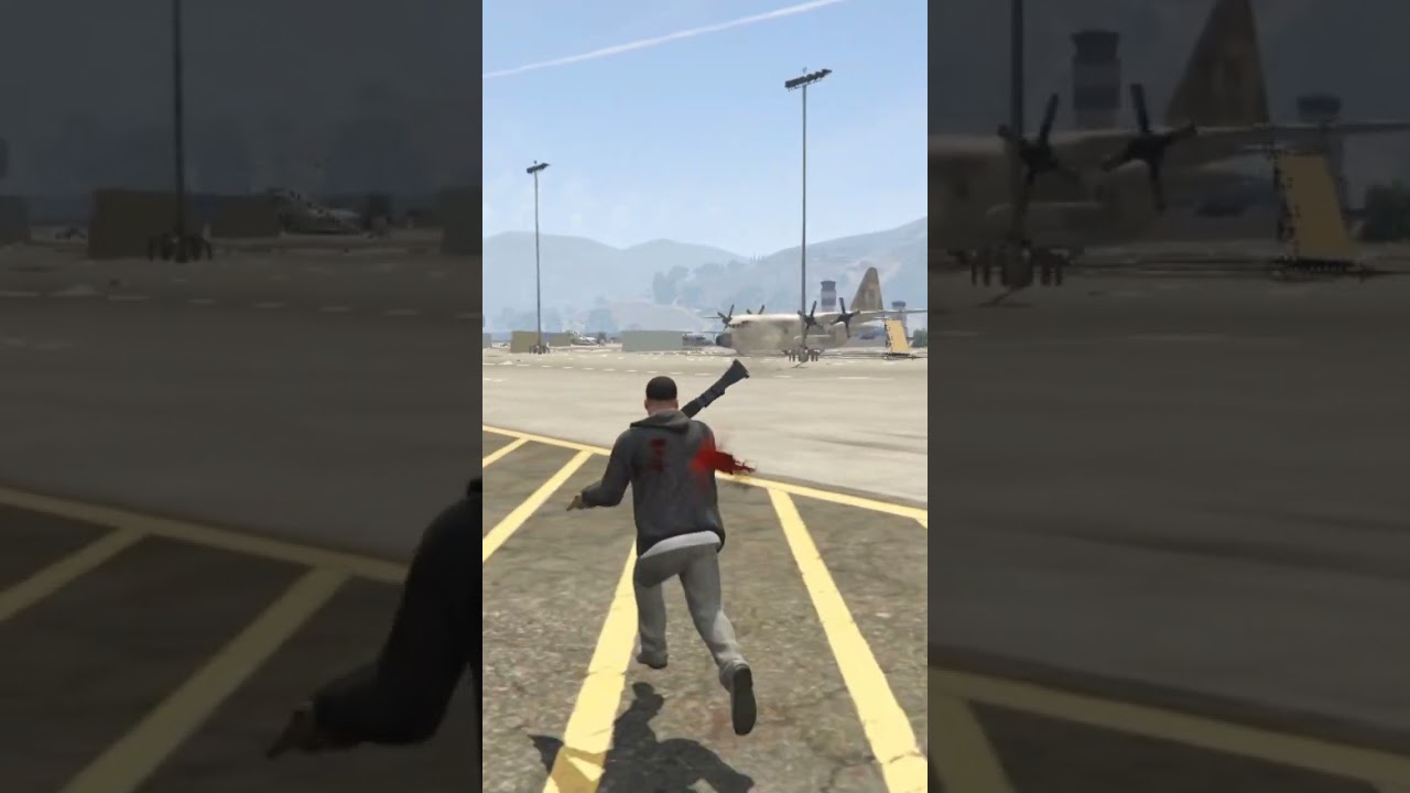 تحدي اجيب دبابه من القاعده العسكريه في لعبه GTA 5 🙄🔥