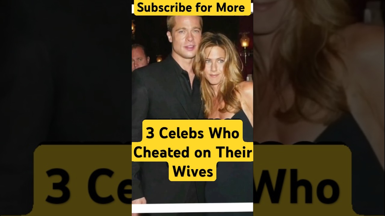 3 famous celebrities who cheated on their wives!! #celebrityfact1