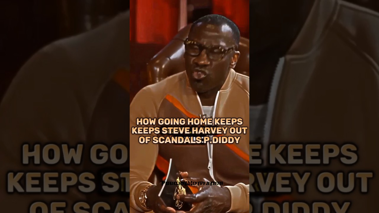 How going home keeps Steve Harvey out of Scandals linked to P-Diddy taught by Danzel Washington#pod