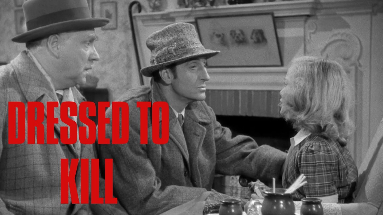 Dressed to Kill (1946) | Classic Black and White Crime and Mystery Film