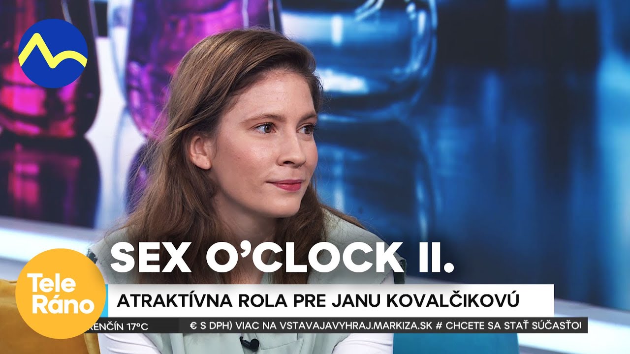 Janka Kovalčíková v druhej sérii komediálneho seriálu Sex O’clock II. | Teleráno