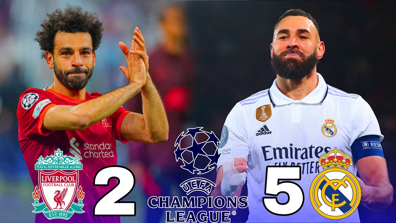 فضيحة الانفيلد  🔥  ملخص مباراة ريال مدريد 5 × 2 ليفربول 《 دوري ابطال اوروبا 》جودة عالية