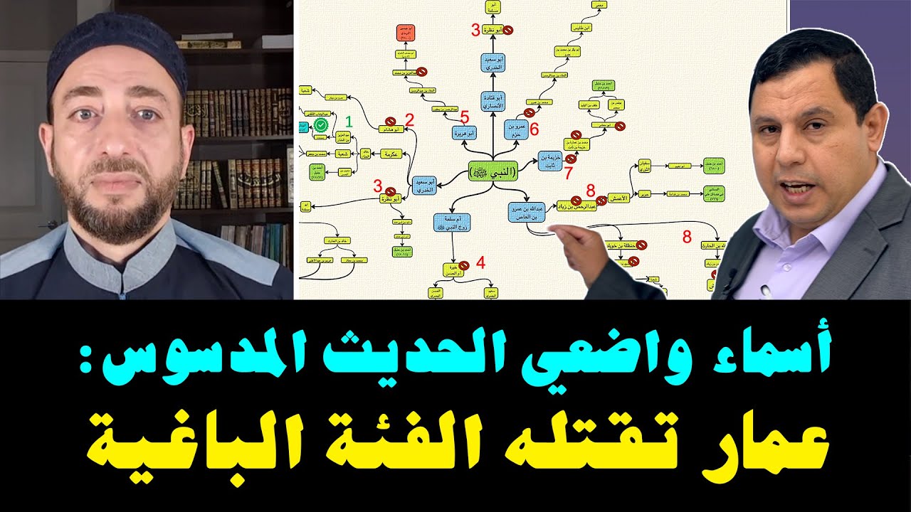 أسماء واضعي الحديث المدسوس: عمار تقتله الفئة الباغية