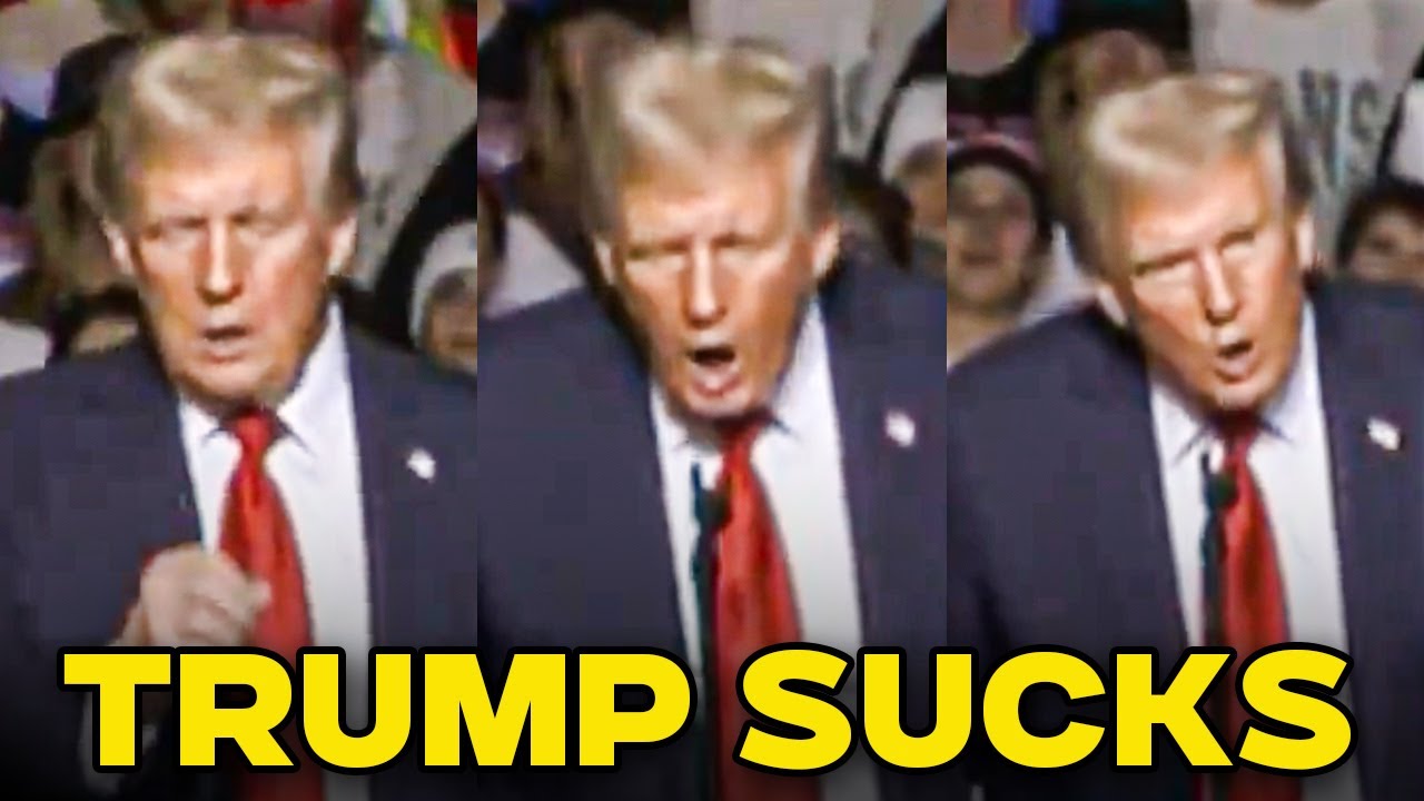 Overstimulated Trump Simulates Sex Act On Microphone During Weirdest Rally Ever