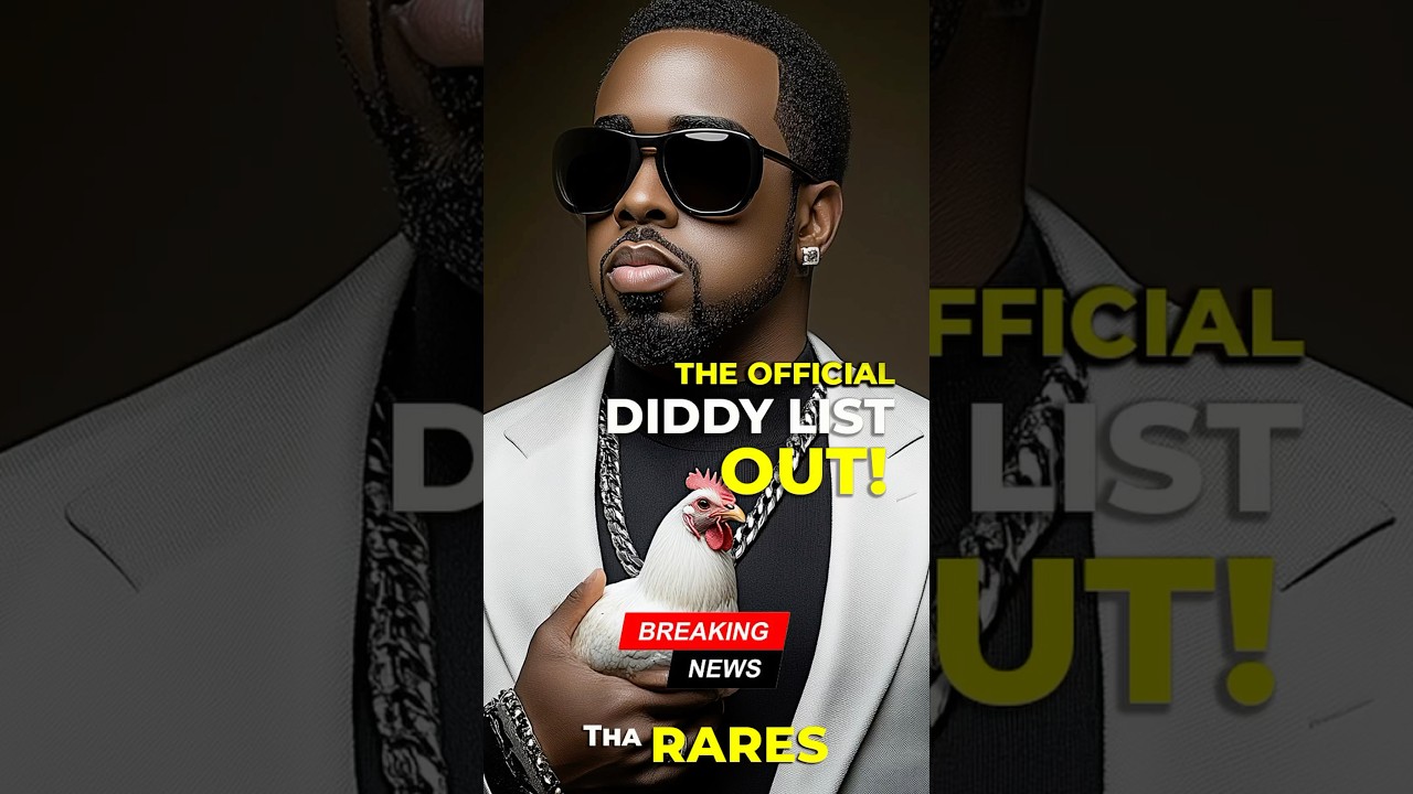 Breaking: The Official ‘Diddy List’ Out! Tha RARES