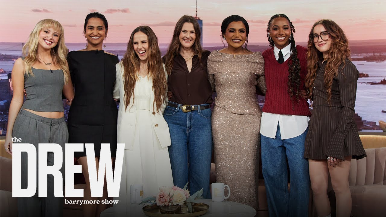 “The Sex Lives of College Girls” Cast on Working with Mindy Kaling | The Drew Barrymore Show