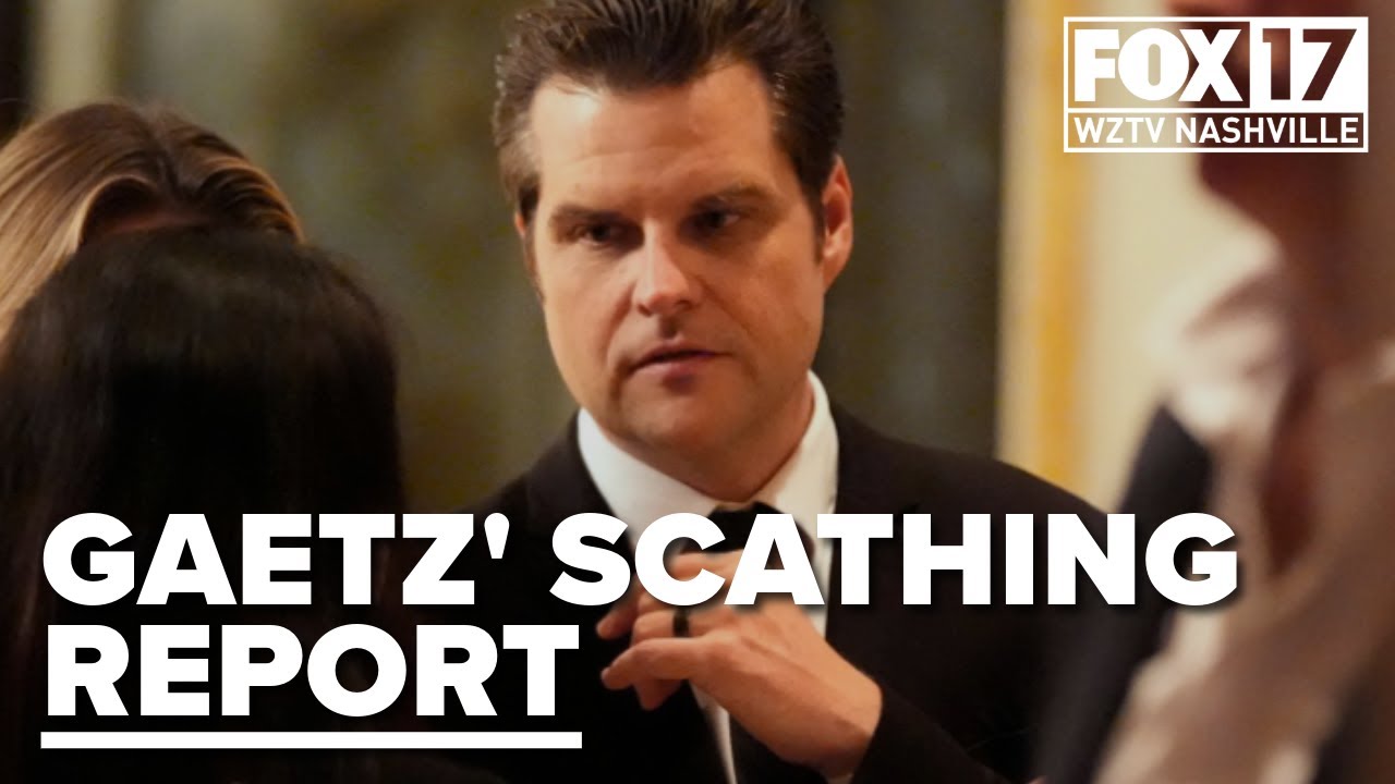 Scathing Report: Matt Gaetz paid for drugs, sex with minor