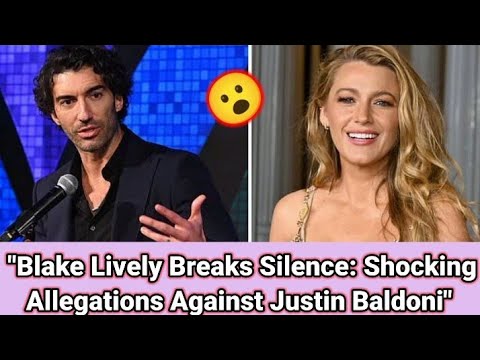 1. “Blake Lively Breaks Silence: Shocking Allegations Against Justin Baldoni”