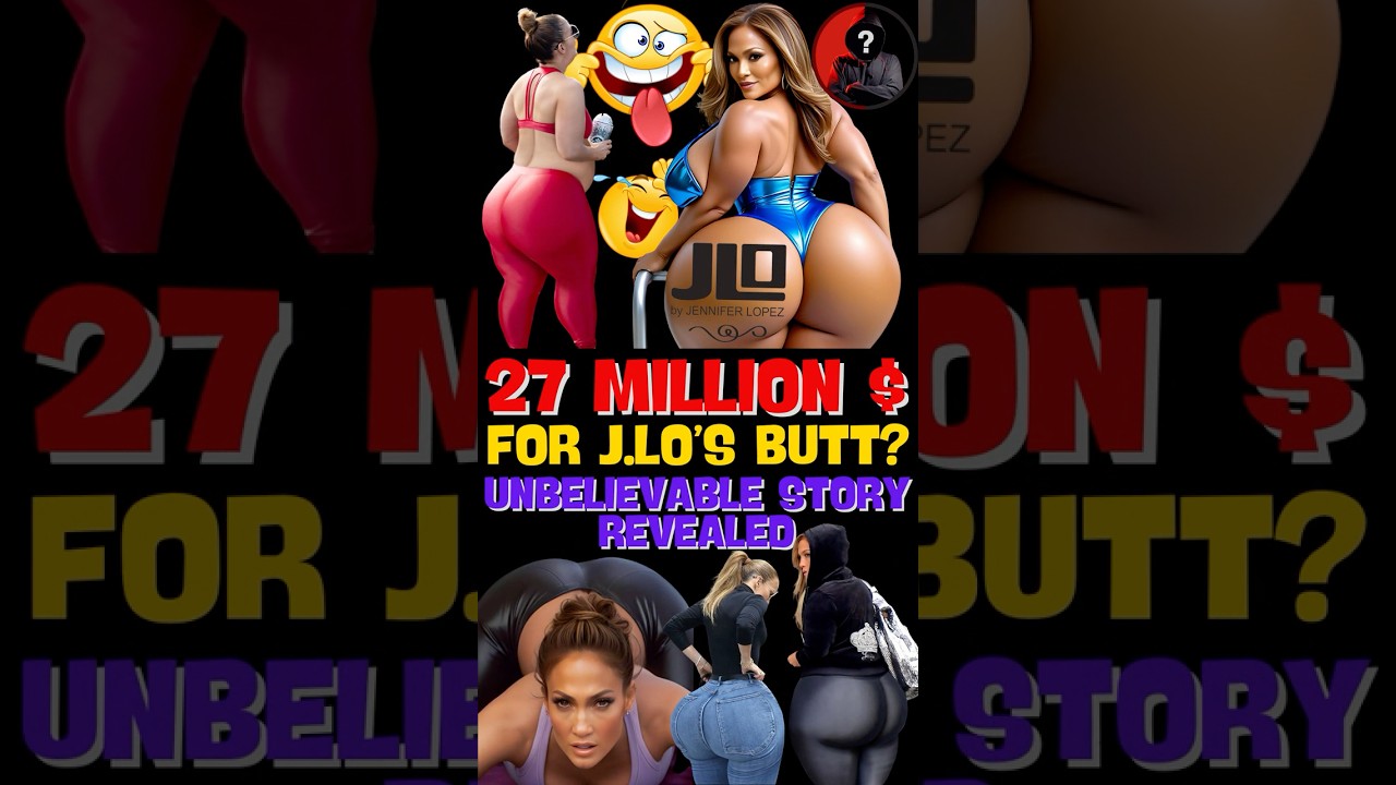  Million Insurance on J.Lo’s Booty?! The Shocking Truth Behind the Scandal!